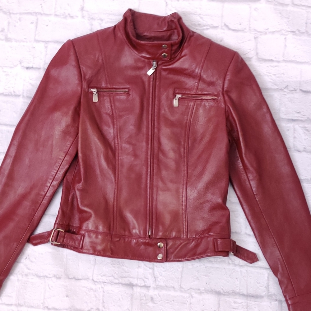Hugo Buscati Leather Jacket - Picture 2 of 9
